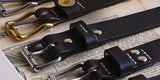 Premium Bridle Leather & American Made Khaki Belts for Men