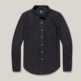 Classic Fit Patch Pocket Poplin Shirt