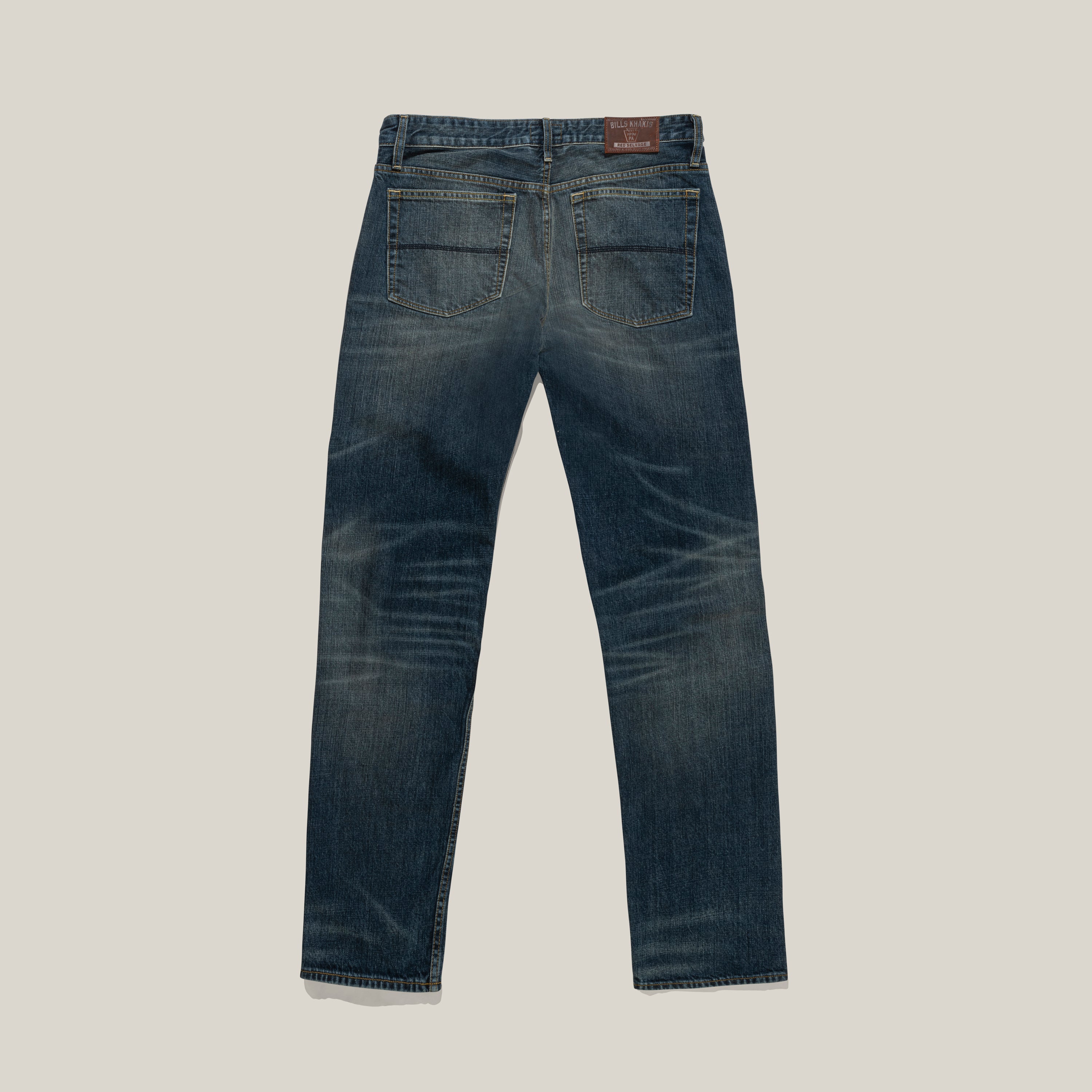 Small Batch - Red Selvage Denim - Straight Fit