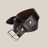 Milled Bridle Leather Belt