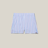 Classic Fit Boxer Blue, Red, White Stripe