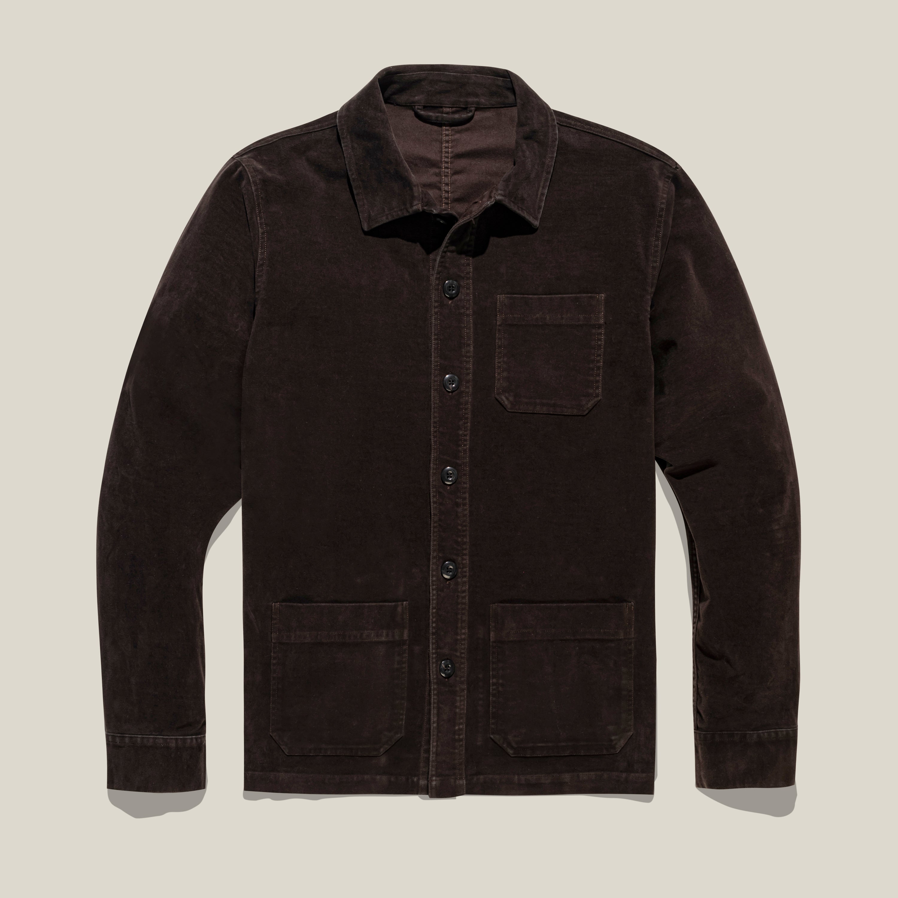 Chore Jacket – Washed Moleskin – Classic Fit