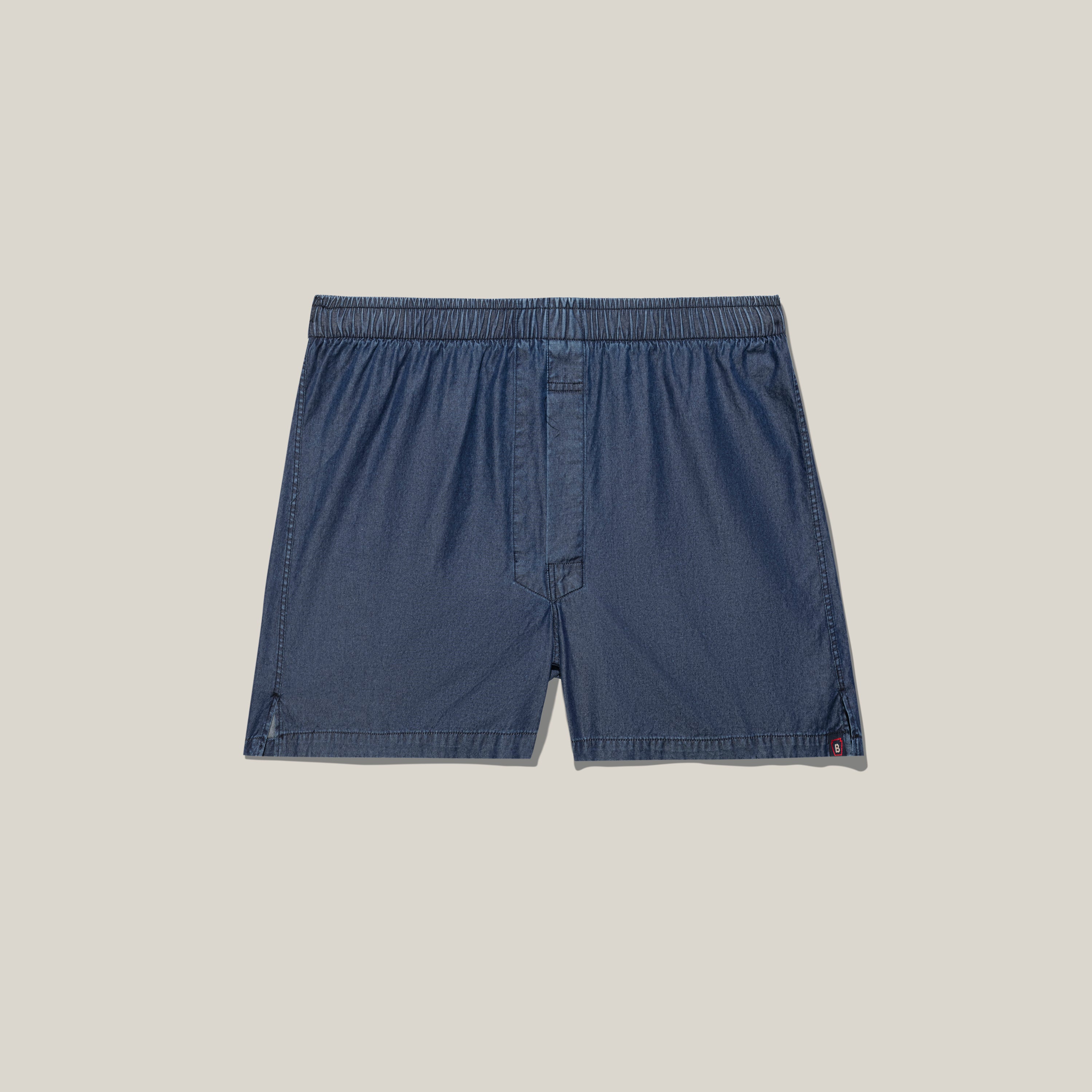 Classic Fit Boxer Dark Denim Twill