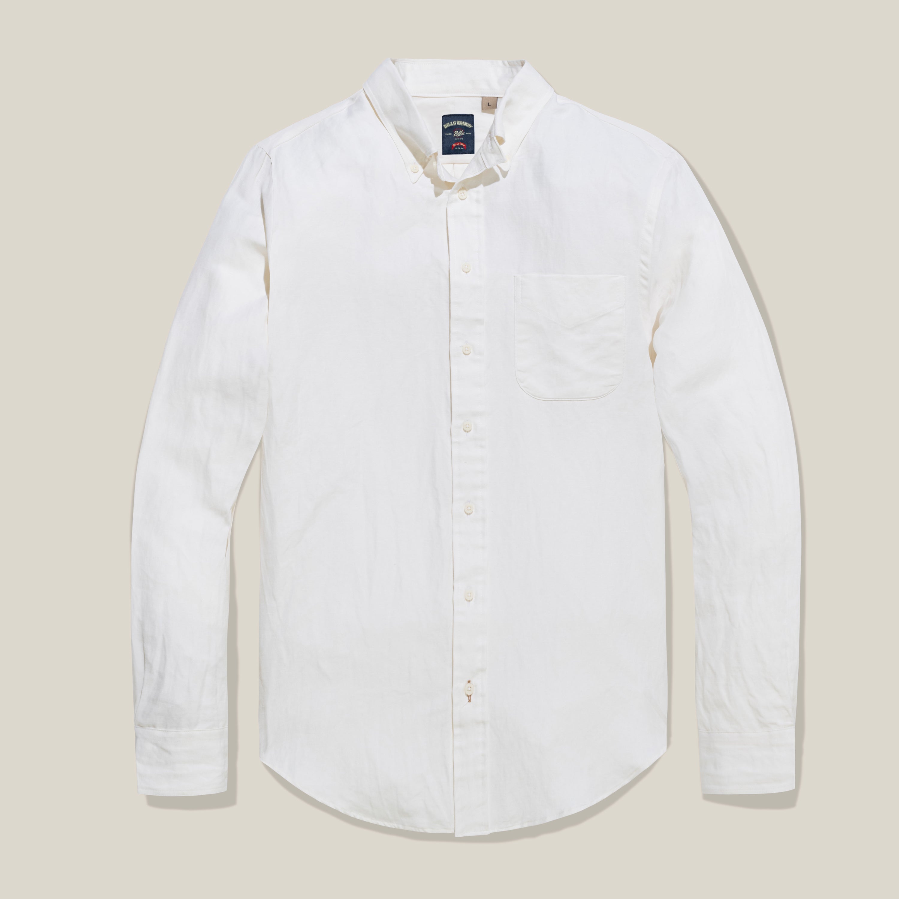 Standard Fit Cotton Linen Shirt