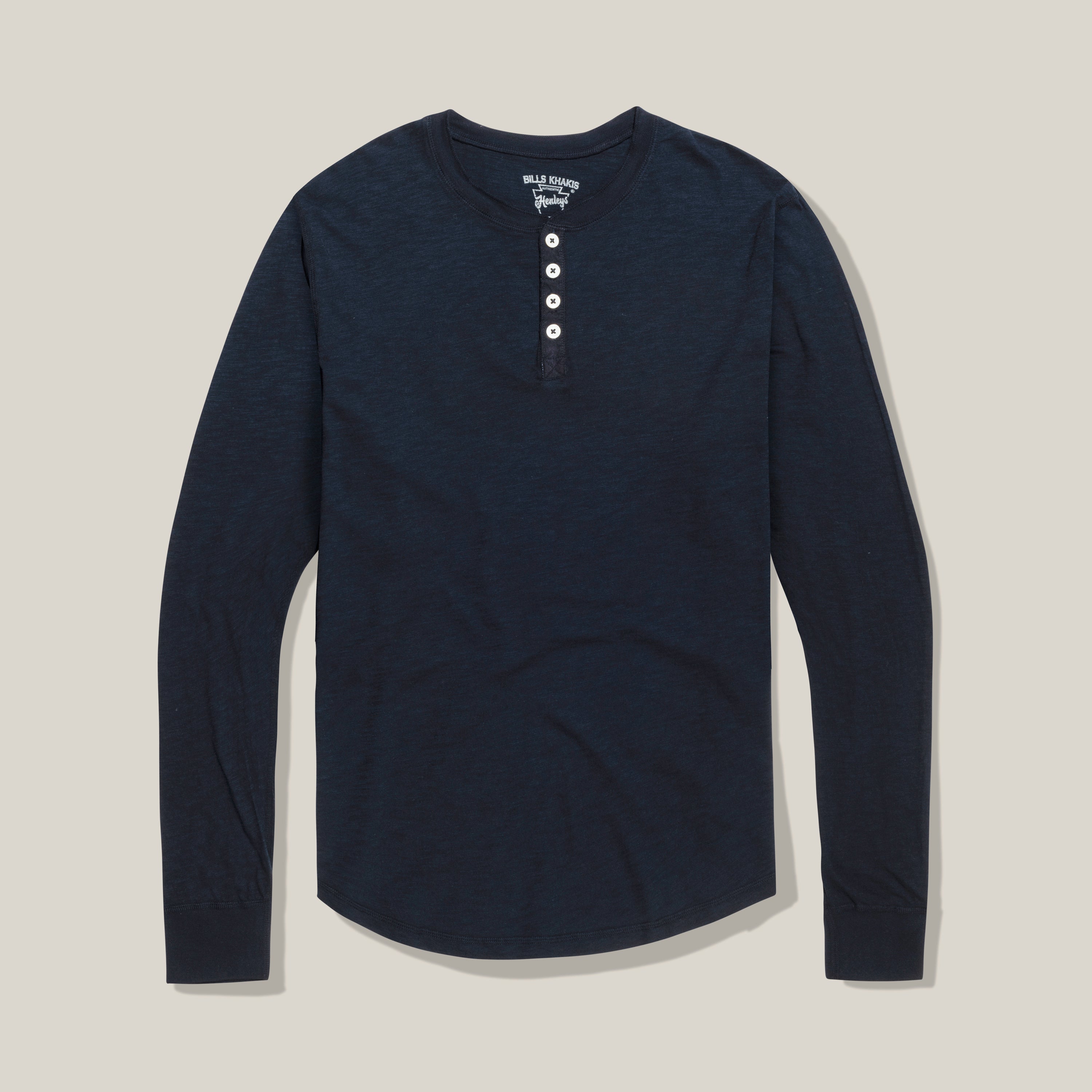 Lightweight Slub Cotton Henley