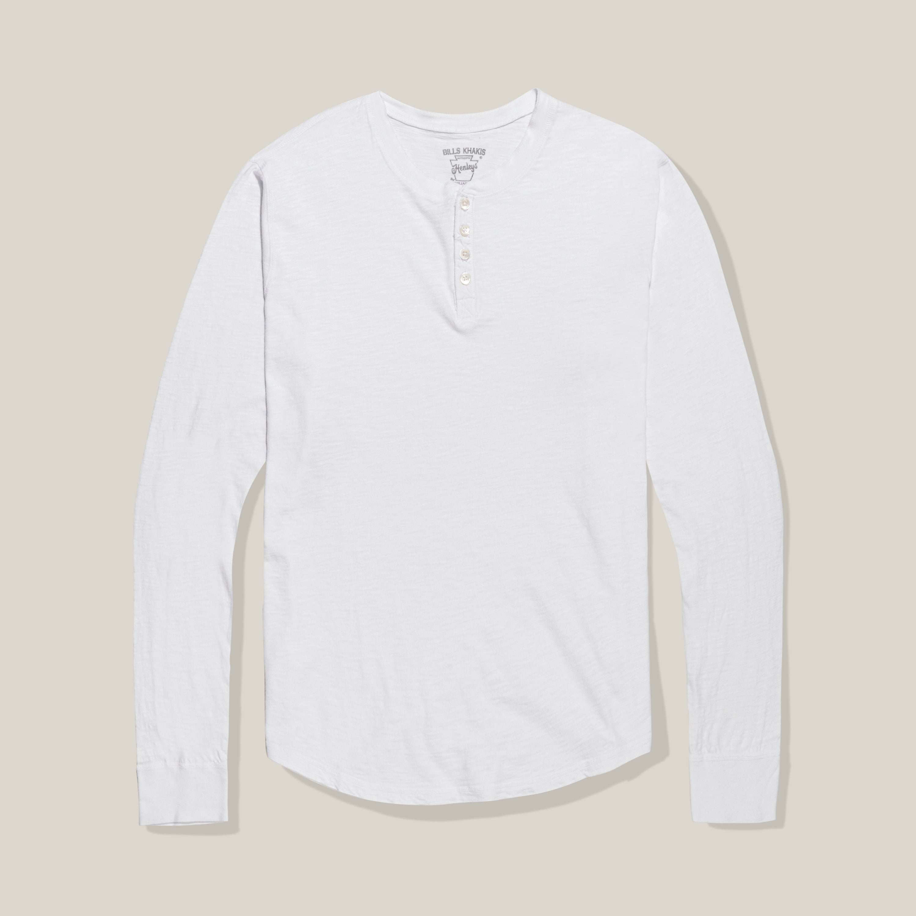 Lightweight Slub Cotton Henley