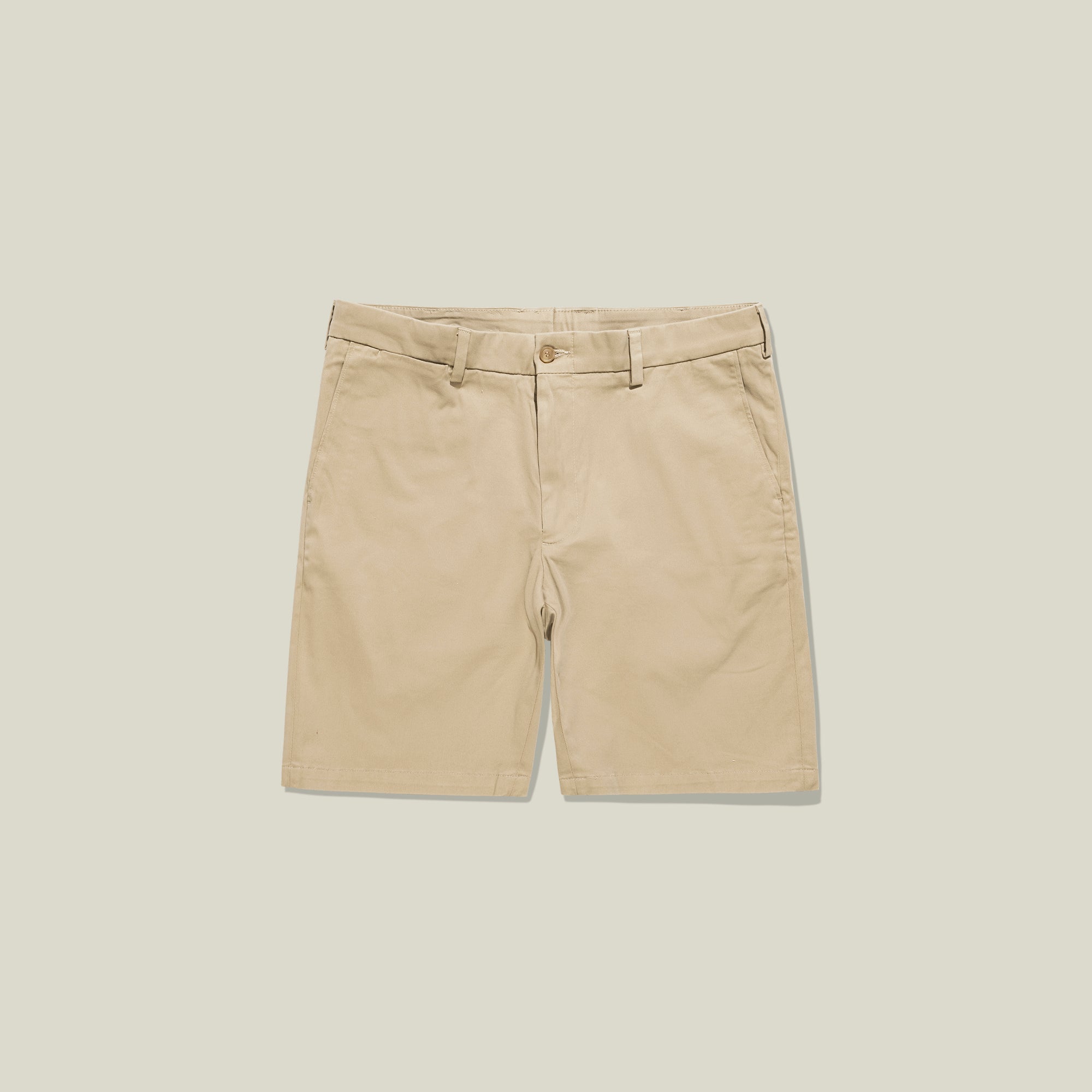 M3S - Straight Fit Shorts - Smart Khaki