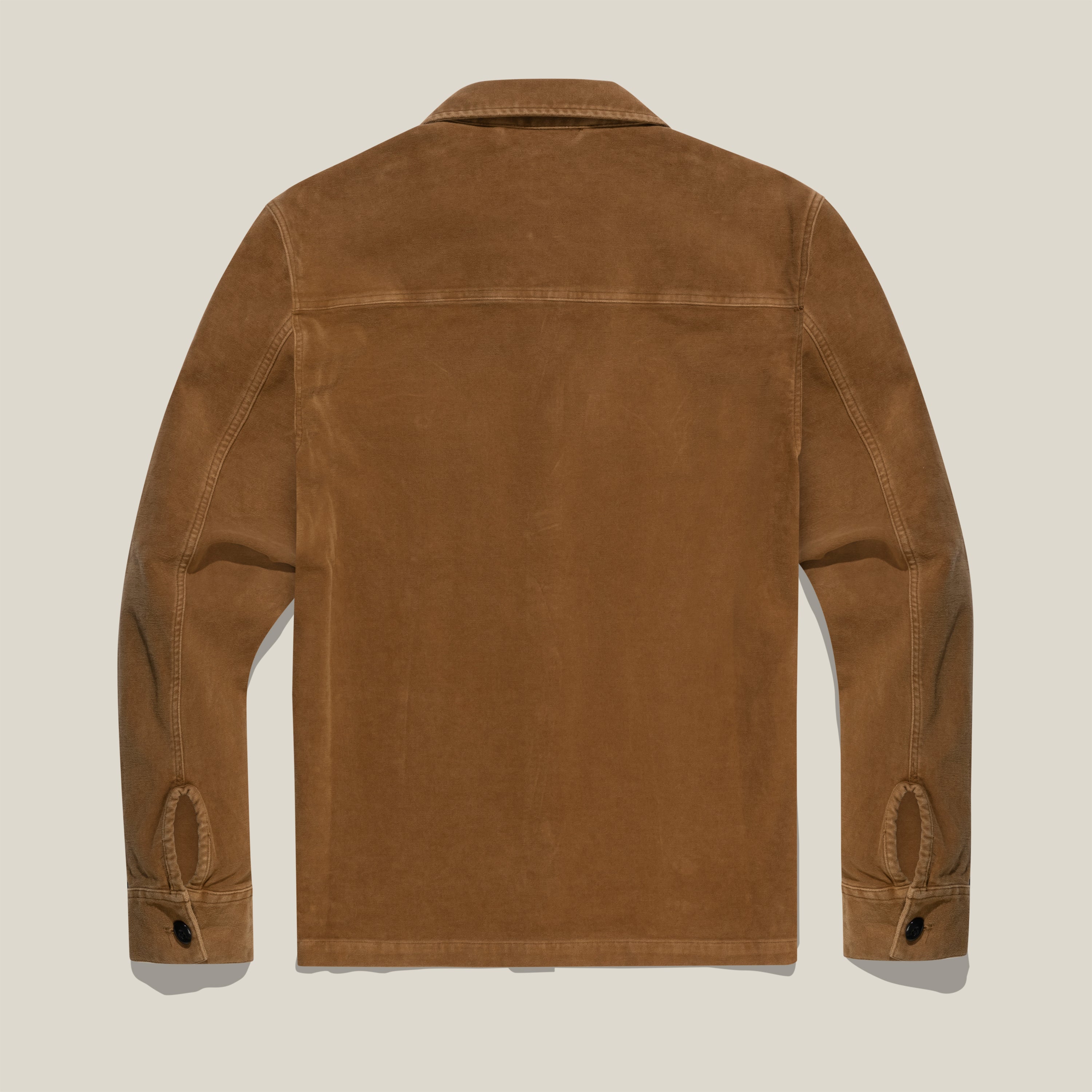 Overshirt – Classic Fit – Weathered Moleskin
