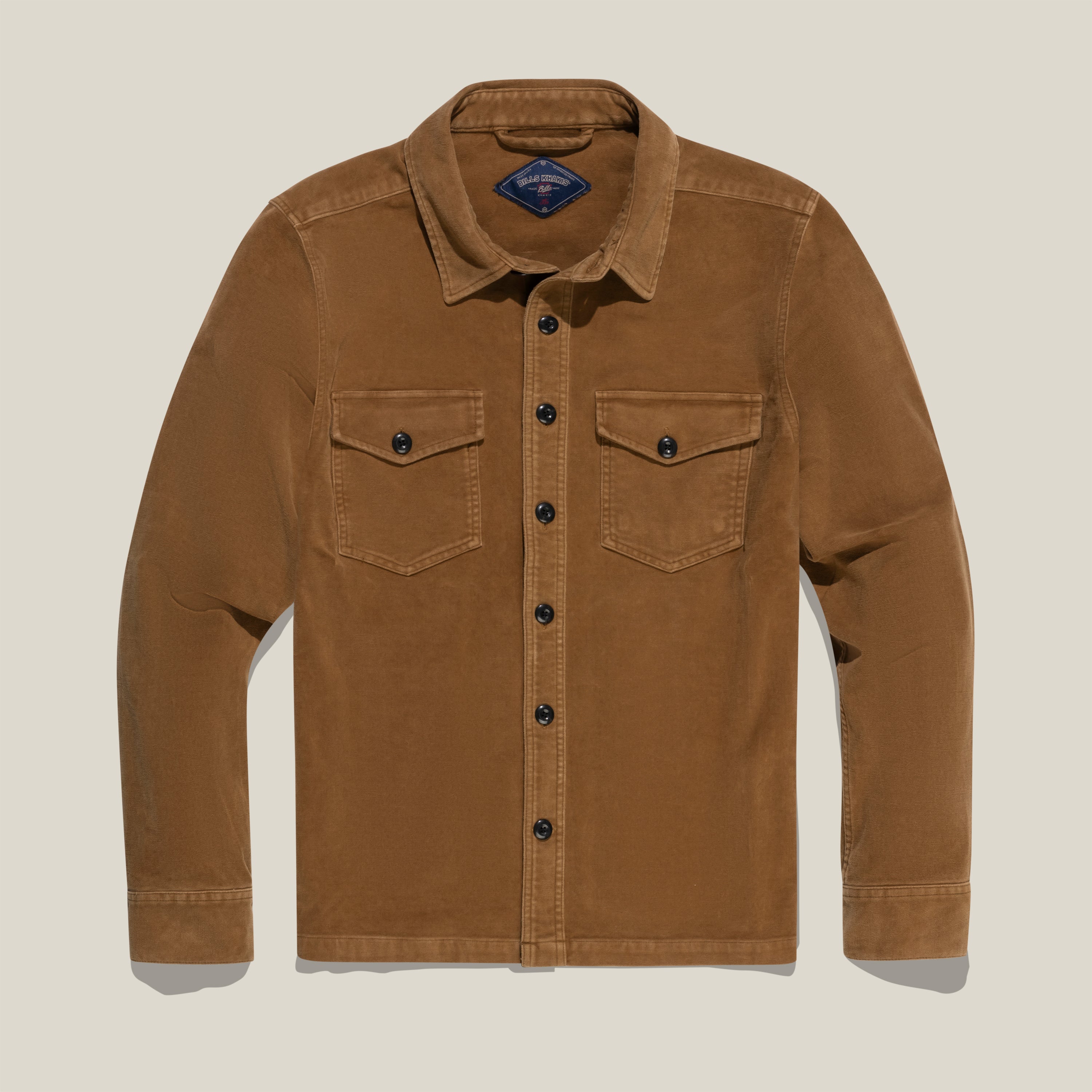 Overshirt – Classic Fit – Weathered Moleskin