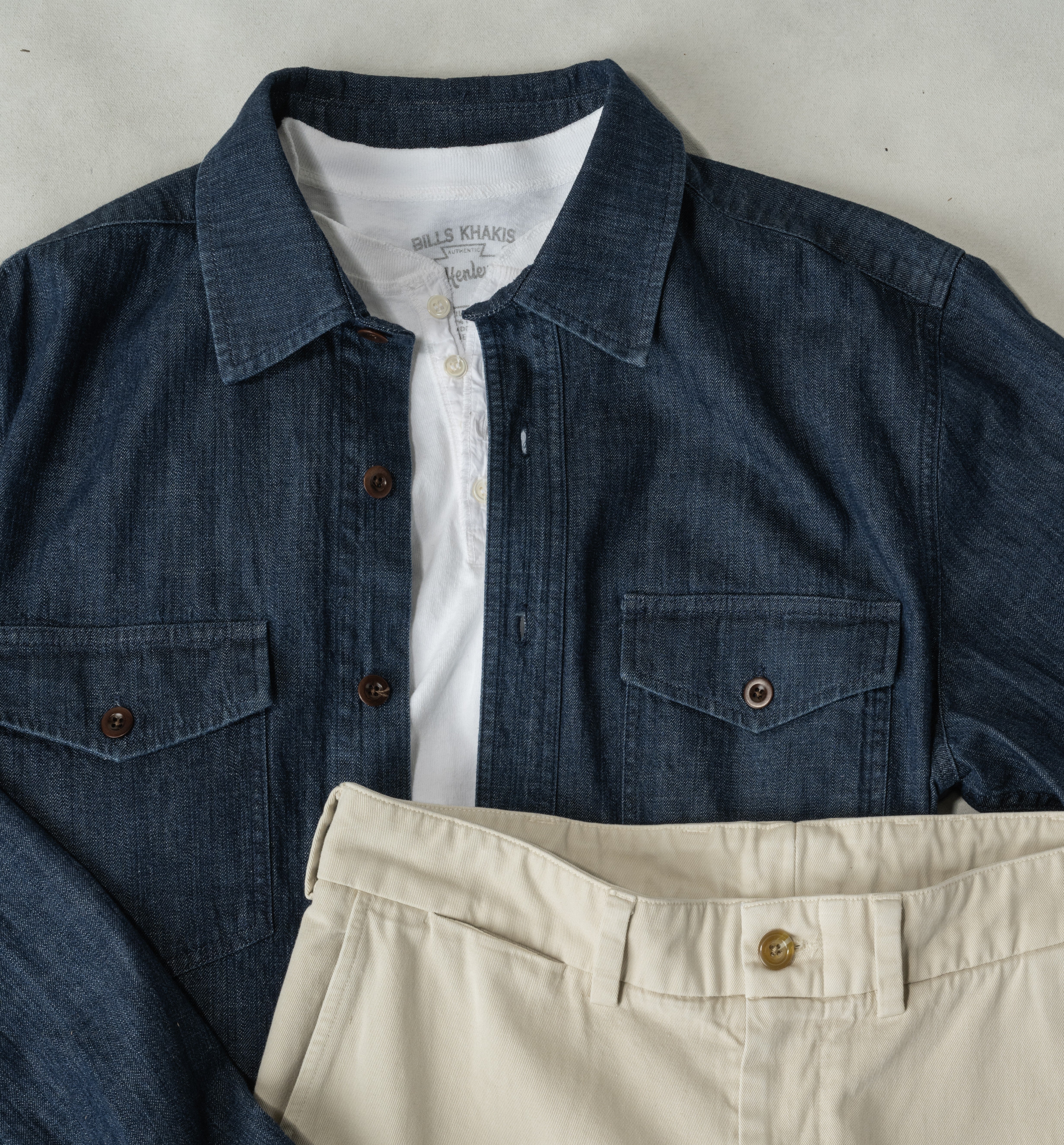 Overshirt –  Classic Fit –  Lightweight Denim