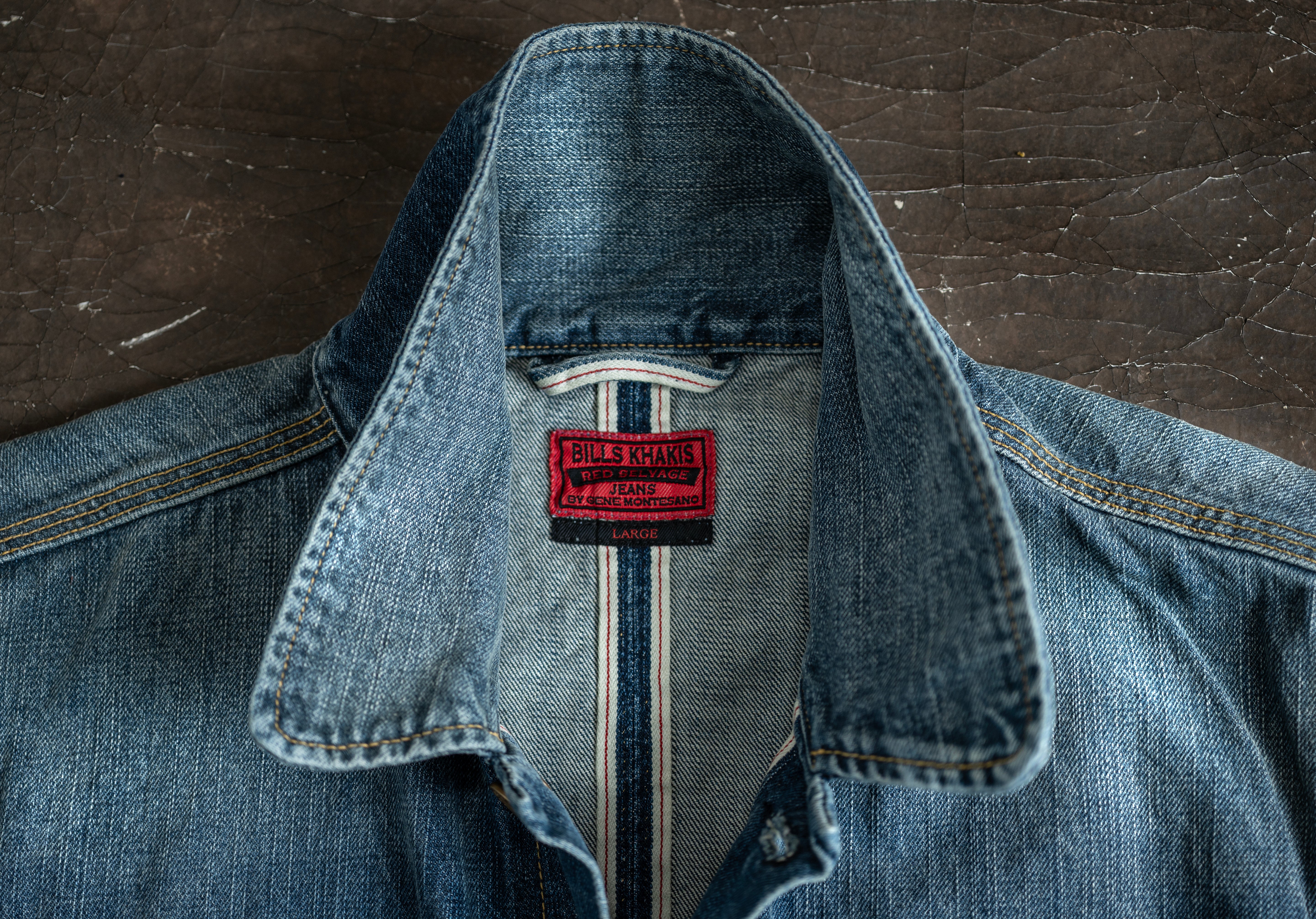 Small Batch  – Red Selvage Denim  – Chore Jacket