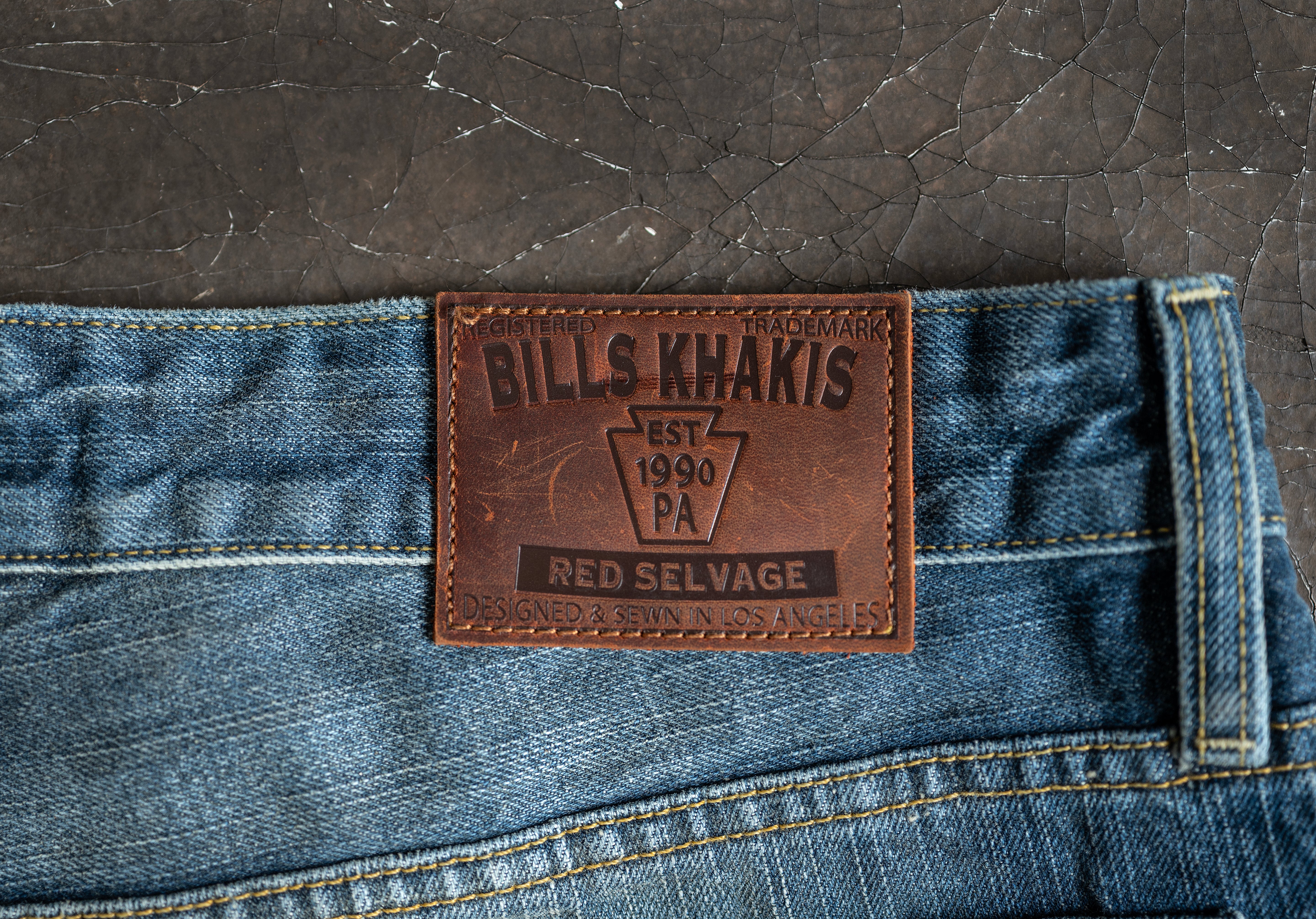 Small Batch - Red Selvage Denim - Straight Fit