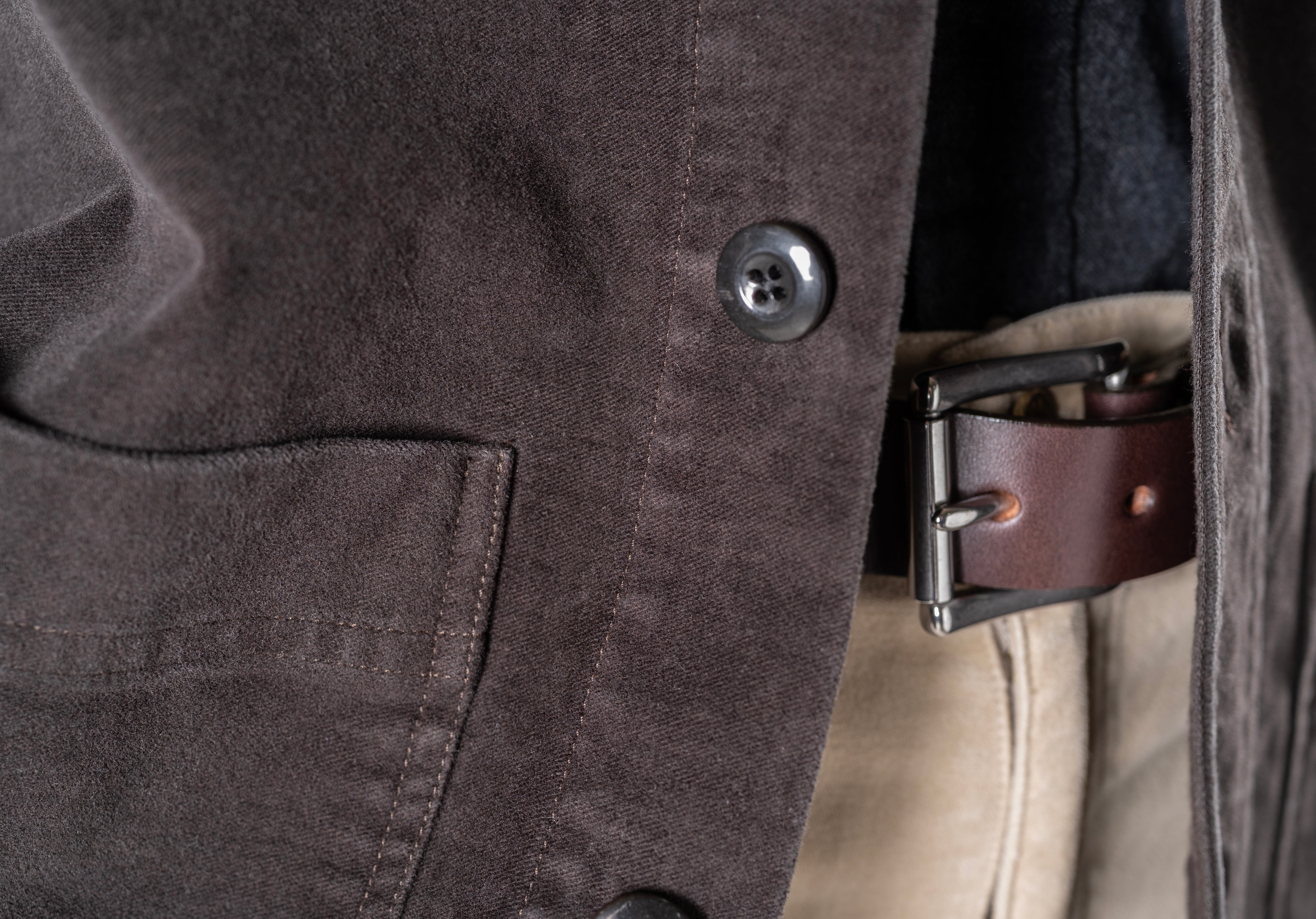 Chore Jacket – Washed Moleskin – Classic Fit