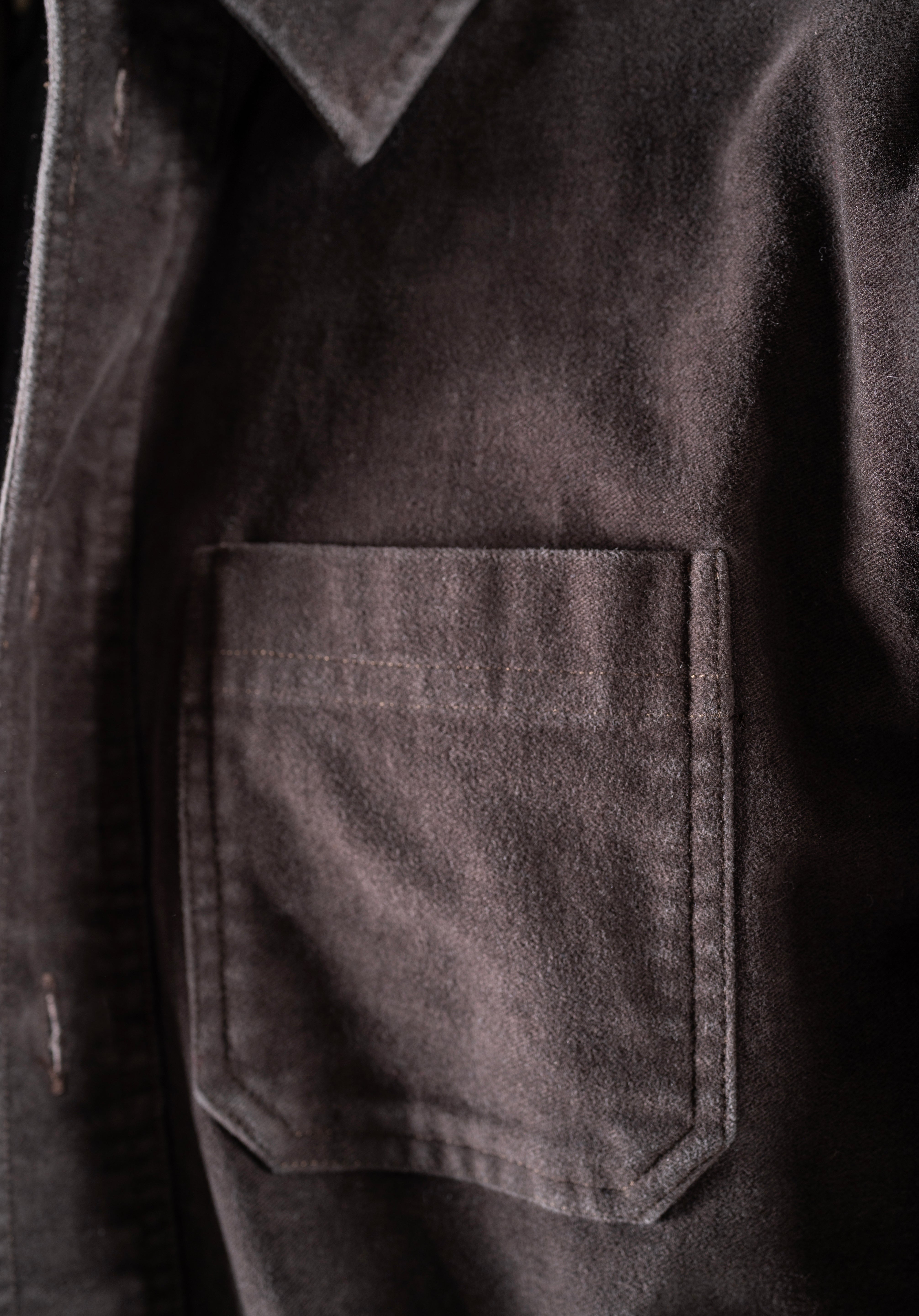 Chore Jacket – Washed Moleskin – Classic Fit