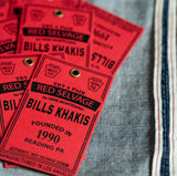 Small Batch - Red Selvage Denim - Straight Fit