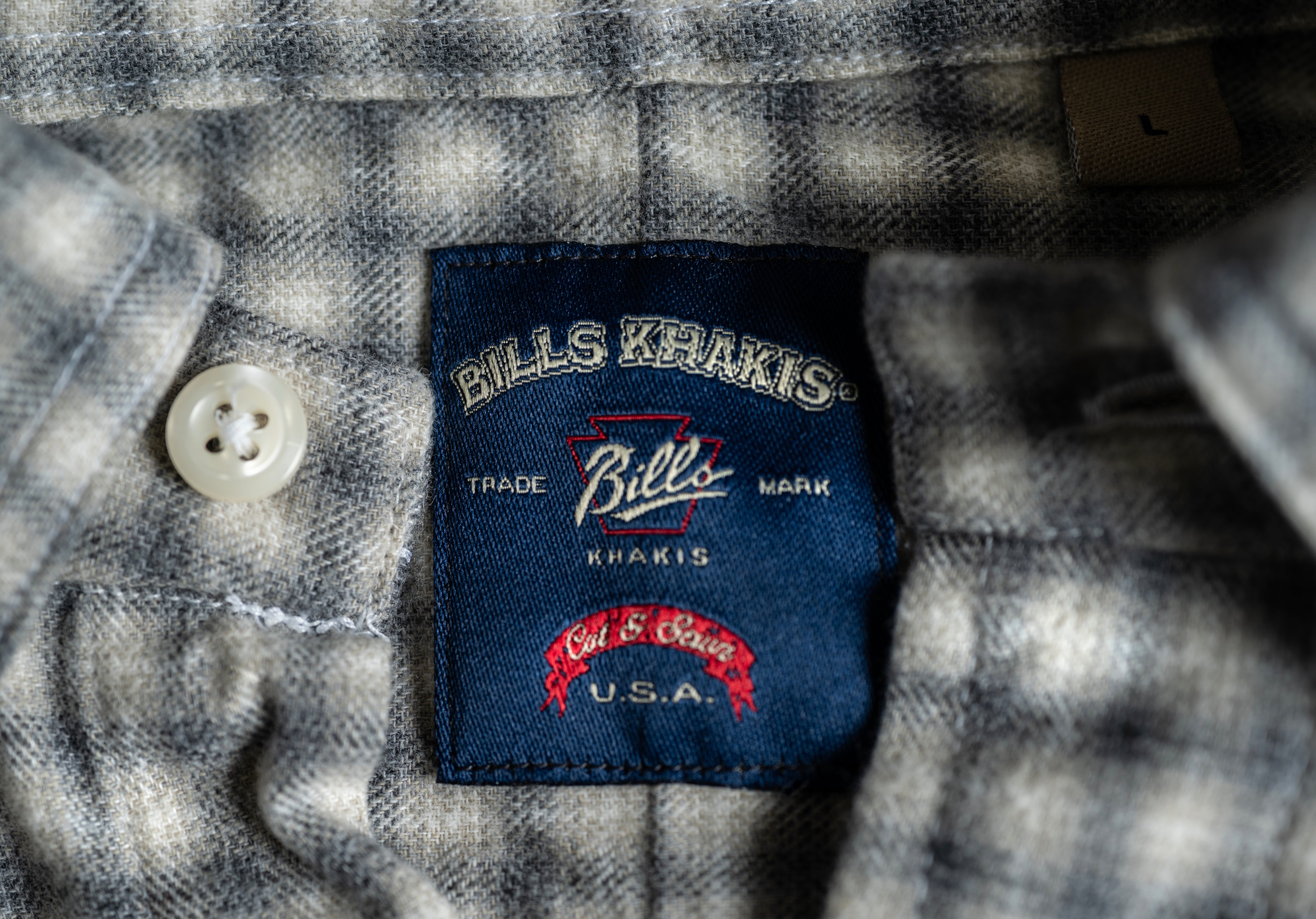 Double Brushed Flannel – Standard Fit – Ombre Flannel Check