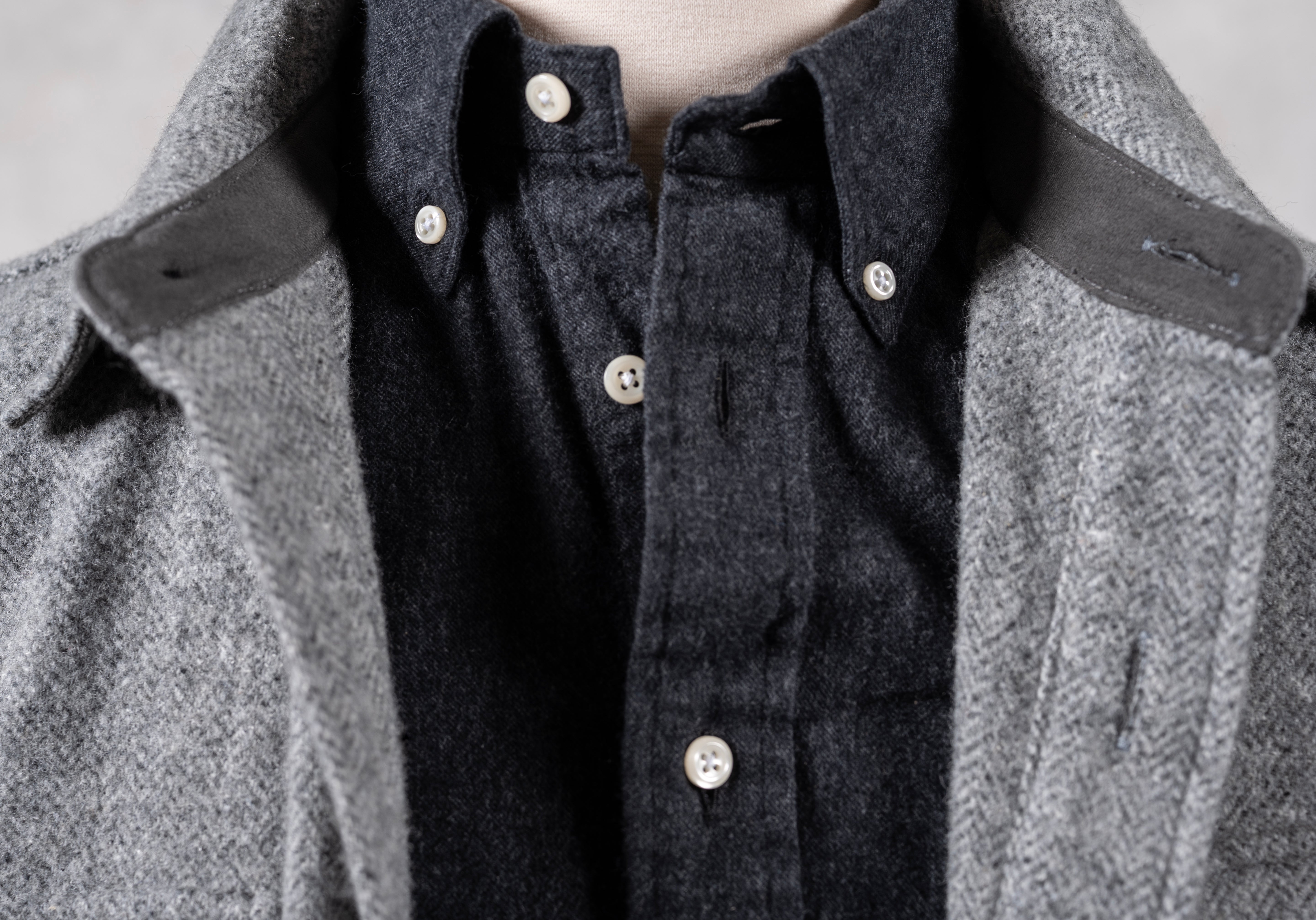 Wool Herringbone - Classic Fit - Shirt Jacket