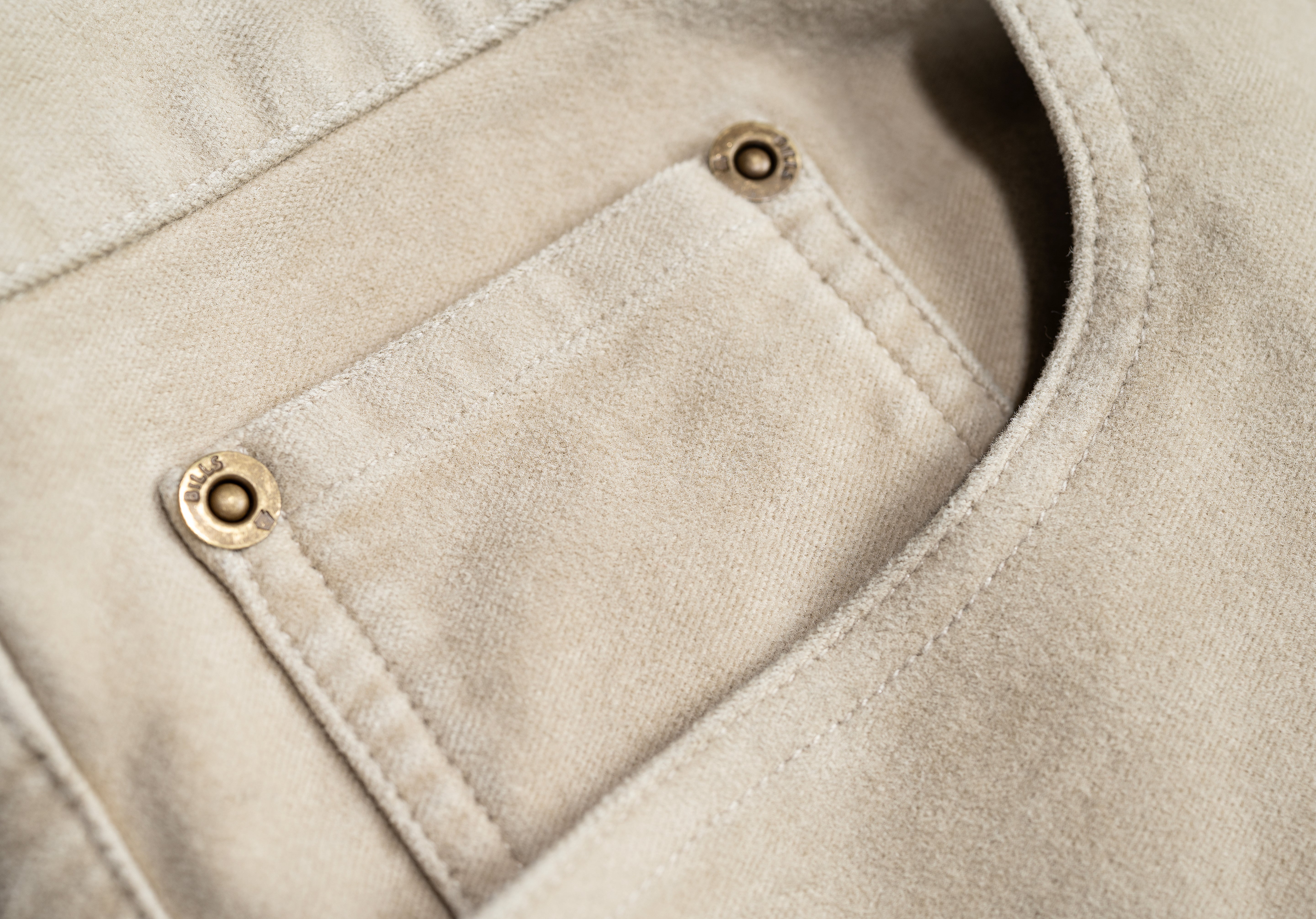 5 Pocket – Weathered Moleskin – Straight Fit