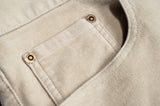 5 Pocket – Weathered Moleskin – Straight Fit