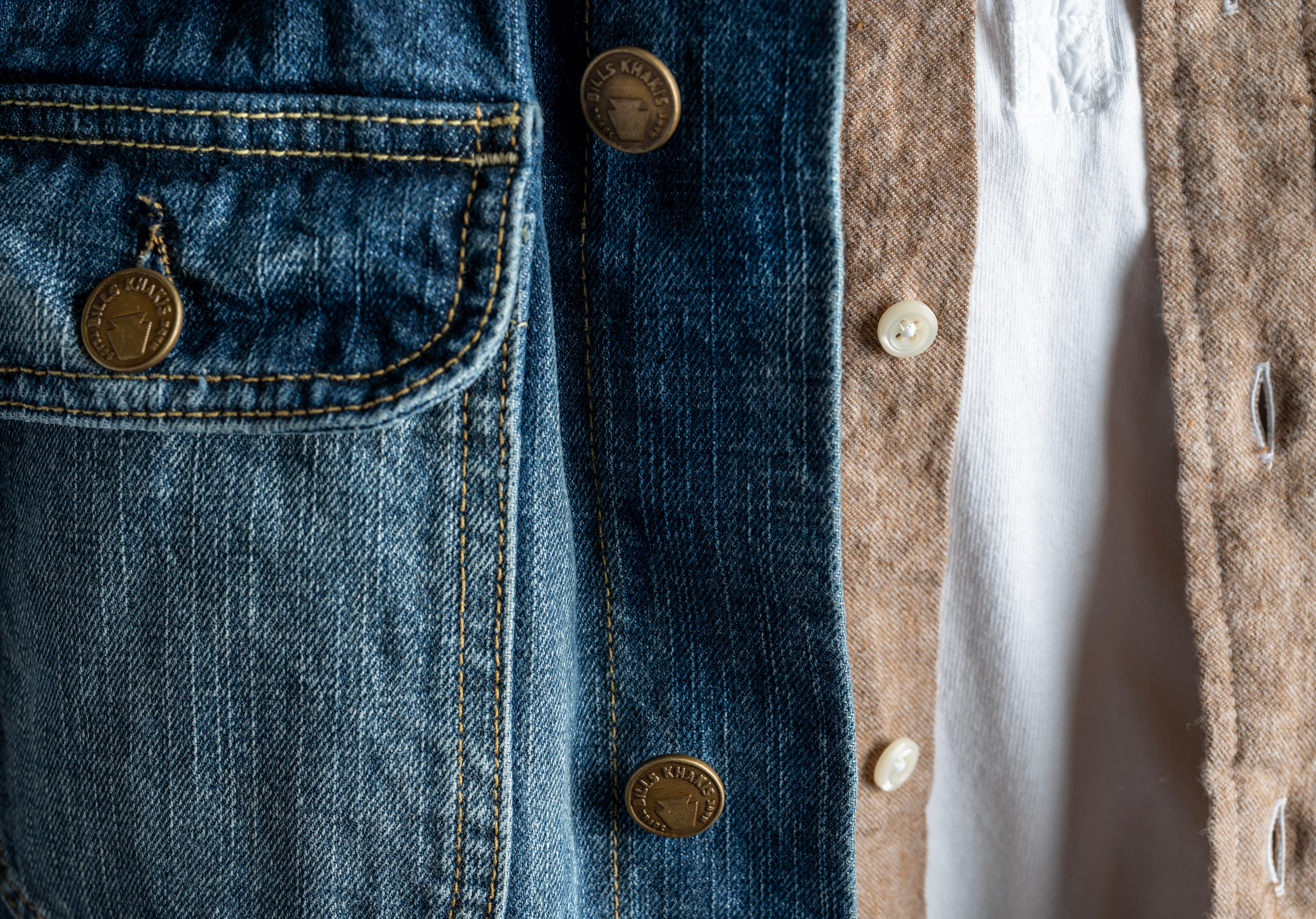 Small Batch  – Red Selvage Denim  – Chore Jacket