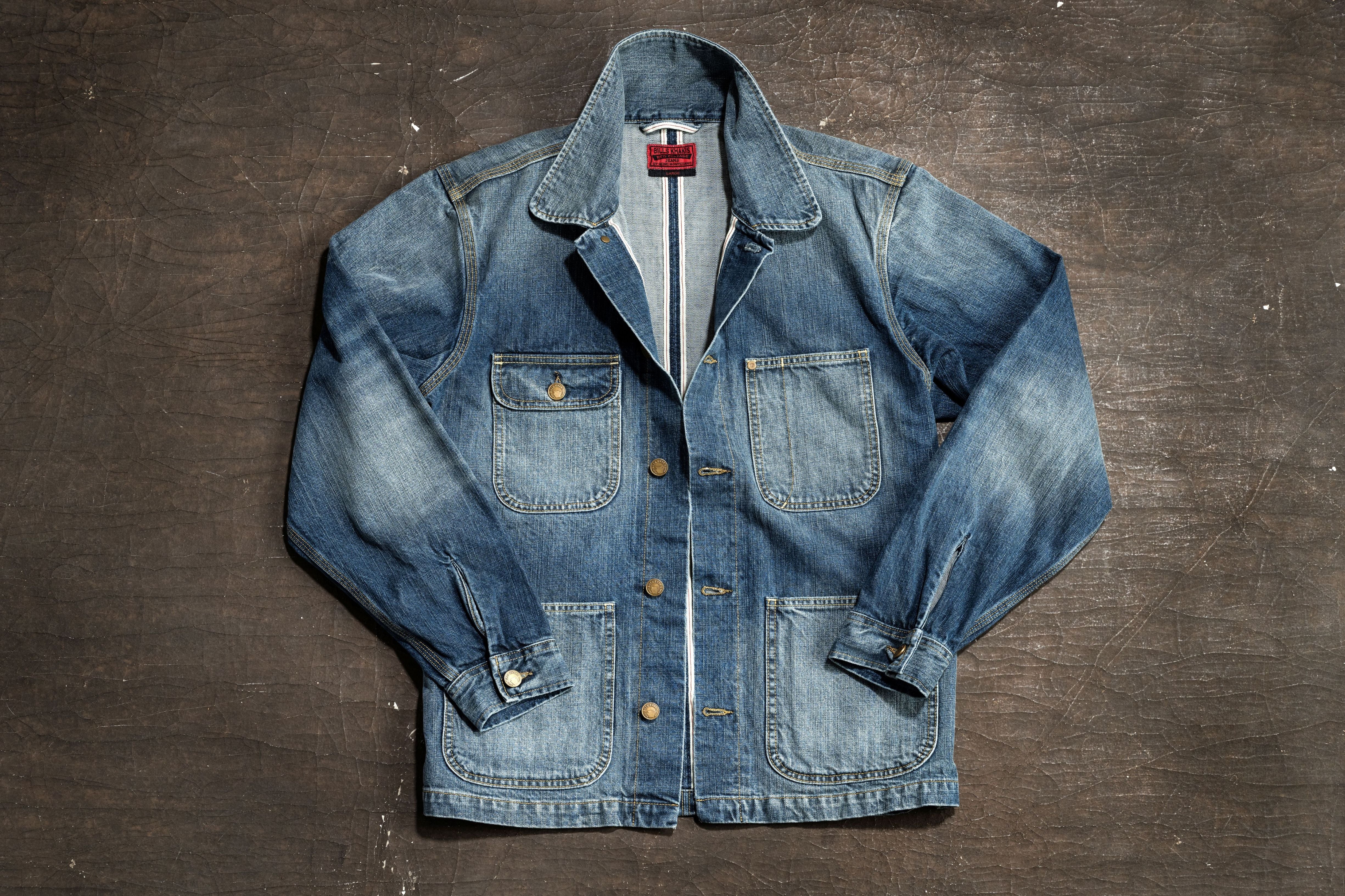 Small Batch  – Red Selvage Denim  – Chore Jacket