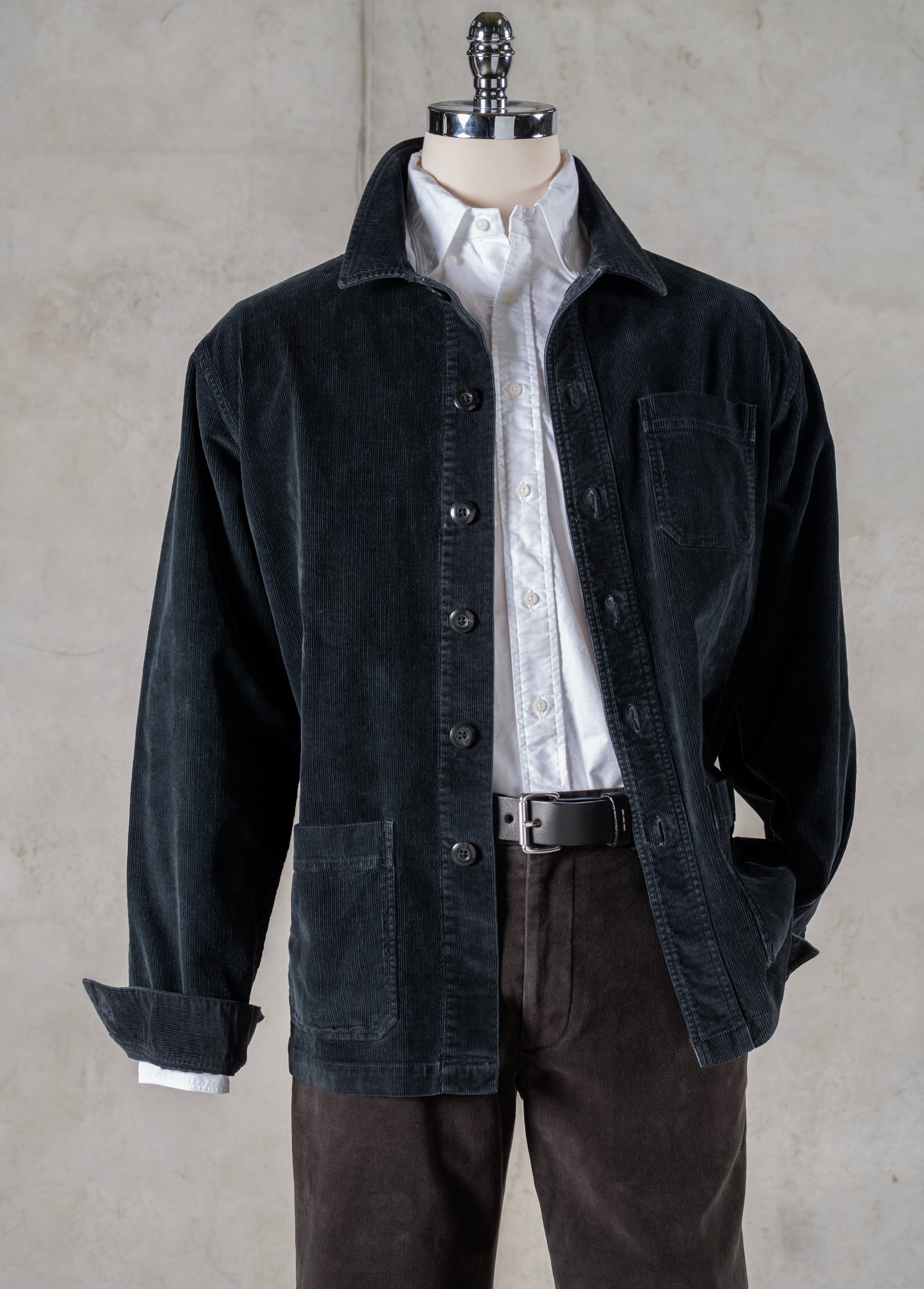Chore Jacket -Washed Corduroy - Classic Fit