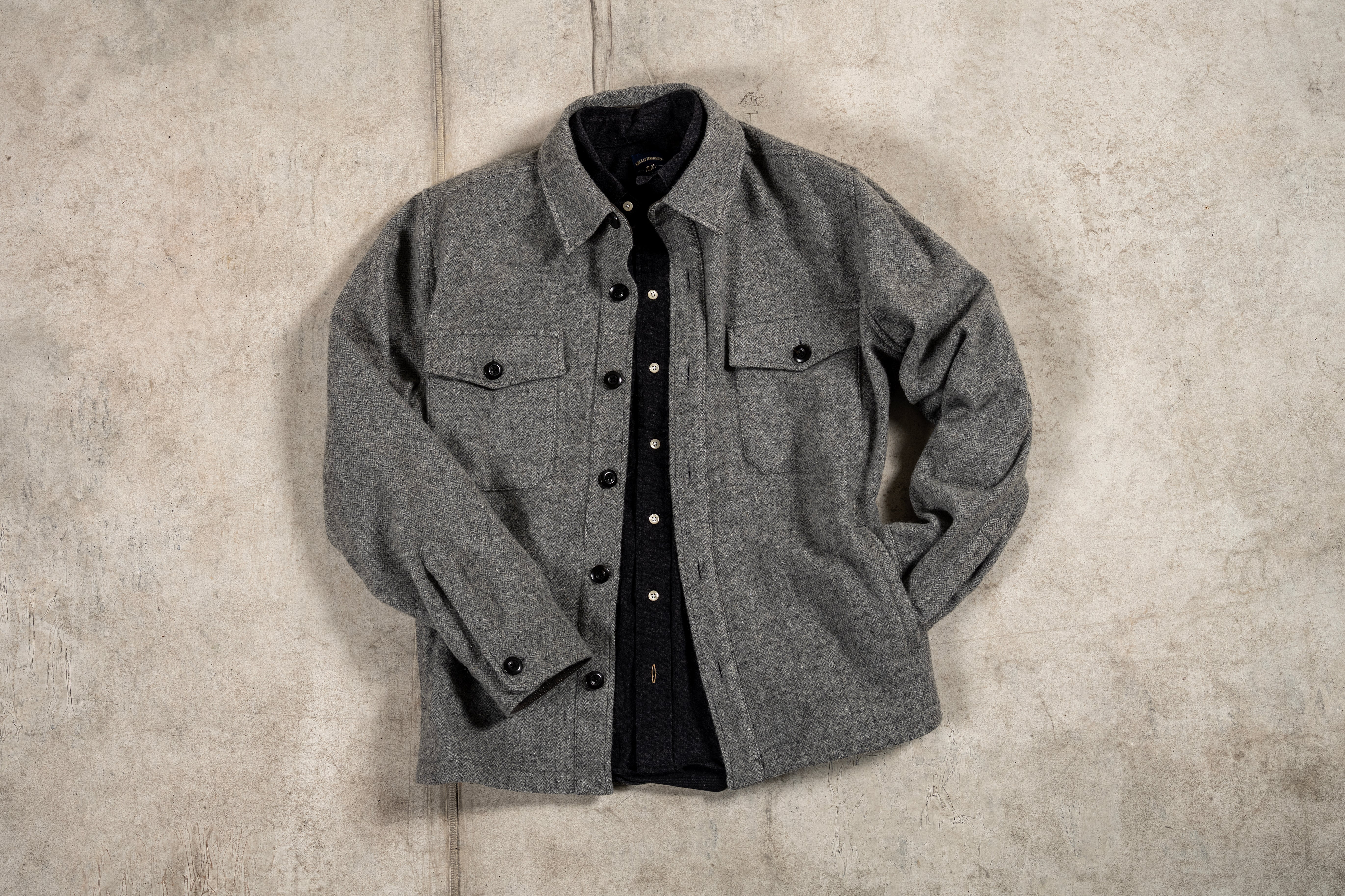 Wool Herringbone - Classic Fit - Shirt Jacket