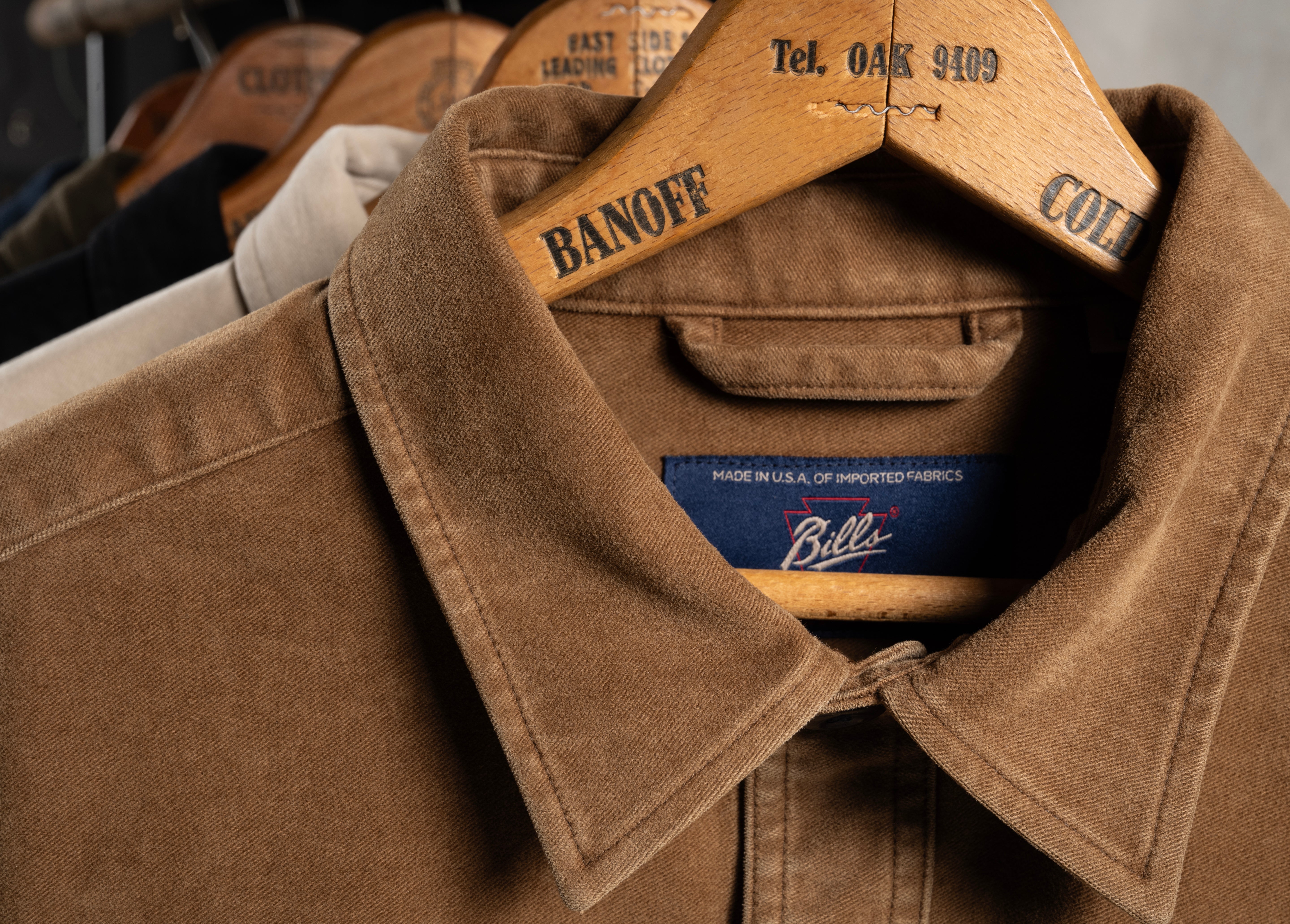 Over Shirt – Weathered Moleskin – Classic Fit