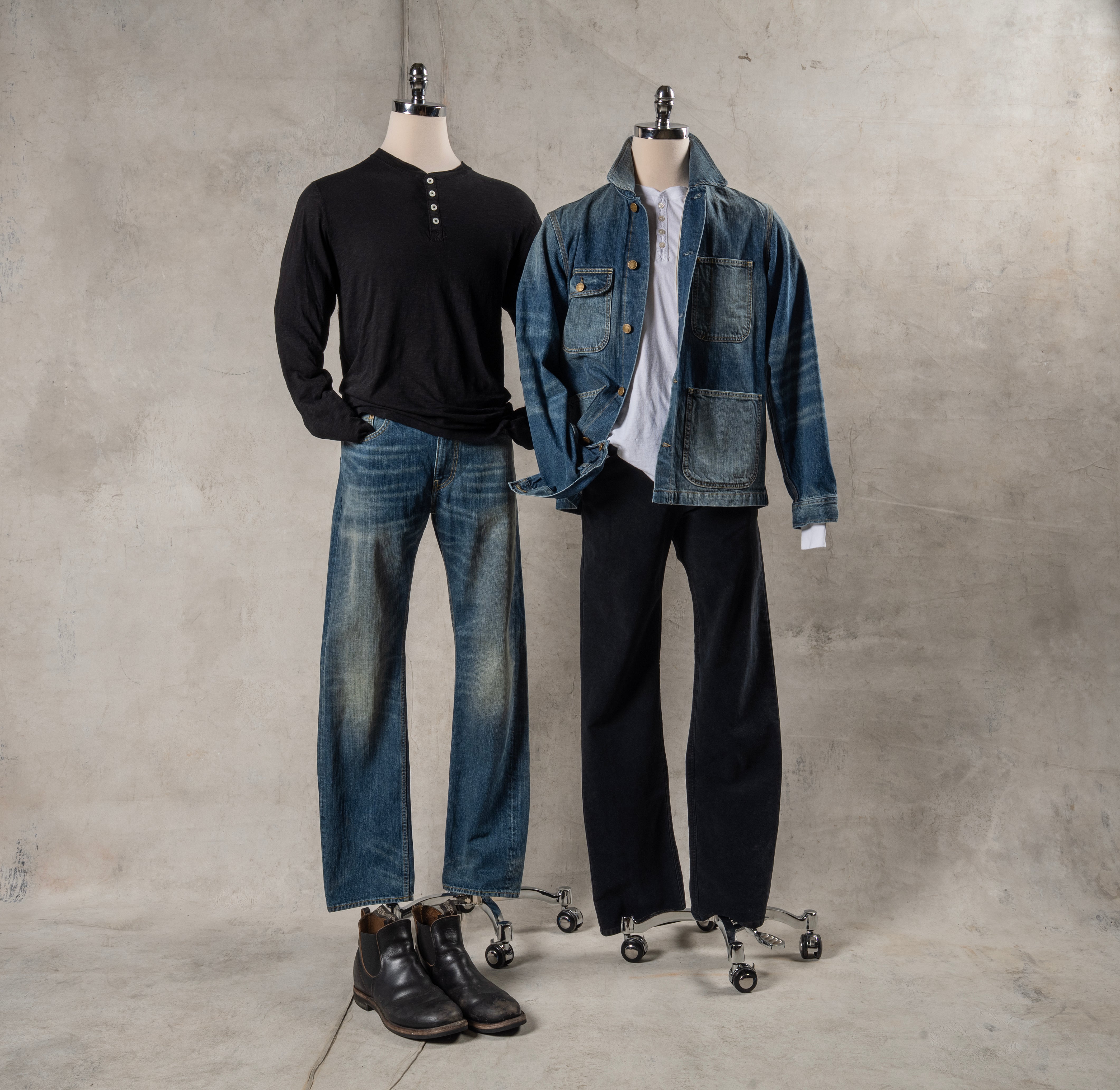 Small Batch  – Red Selvage Denim  – Chore Jacket