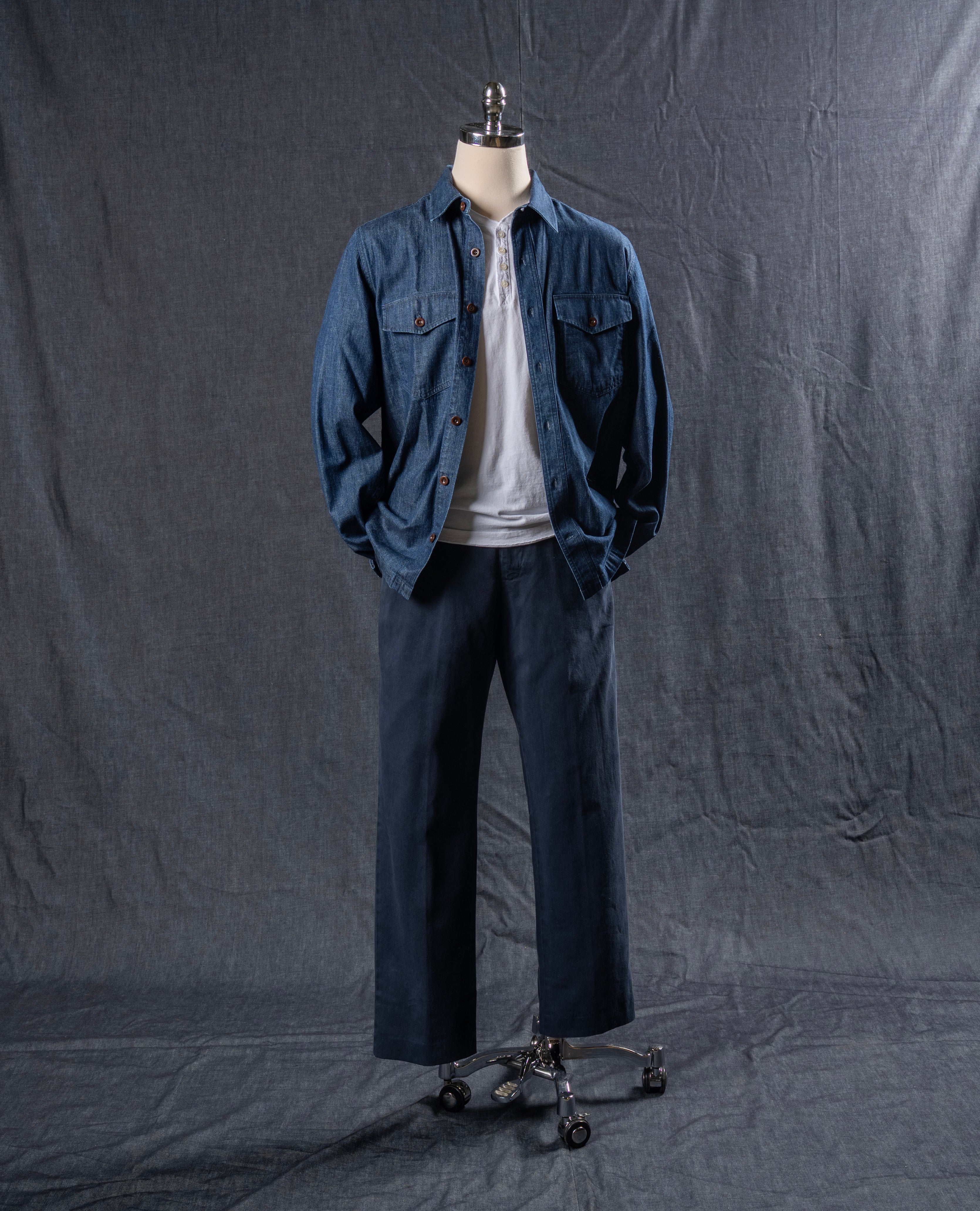 Overshirt –  Classic Fit –  Lightweight Denim