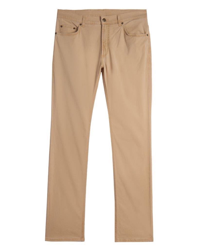 5-pkt - Straight Fit - Island Twill - SAND