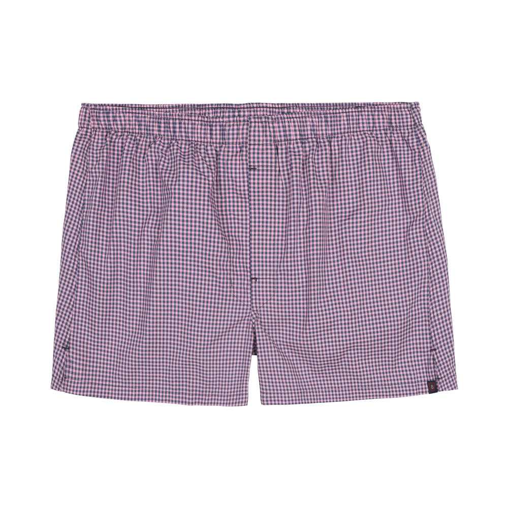 Pink and Navy Gingham